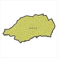 شیپ فایل محدوده سیاسی شهرستان بندرعباس (واقع در استان هرمزگان)
