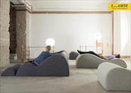 پاورپوینت طراحی صندلی های راحتی با فرم تپه توسط برند Smarin