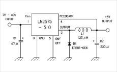 طراحی مدار رگولاتور 5+ ولت  بر اساس مدل سوئیچینگ