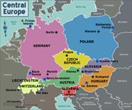 جغرافیای کشورهای اروپای مرکزی
