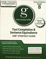 جلد هشتم مجموعه Manhattan GRE Strategy Guide عنوان : The Text Completion & Sentence Equivalence GRE
