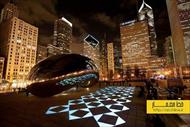 پاورپوینت خلاقیت در نورپردازی : دروازه ابر در پارک هزاره شیکاگو